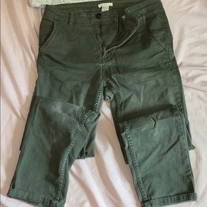 Olive pants